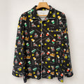 メンズ Melbourne Days Pyjamas ブラック　シャツ（ハンガー）