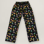 メンズ Melbourne Days Pyjamas ブラック　パンツ（平置き）
