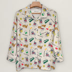 ウィメンズ Melbourne Days Pyjamas クリーム　シャツ（ハンガー）